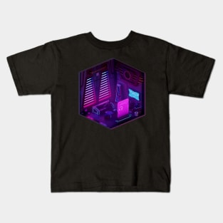 Cyberpunk Room Kids T-Shirt